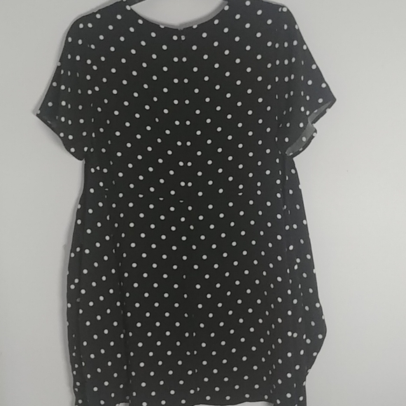 GEORGE, XL, Black with White polka dot, dress 👗 - Picture 3 of 5